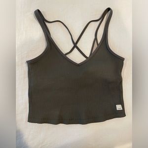Vuori Rib Crop Tank Top